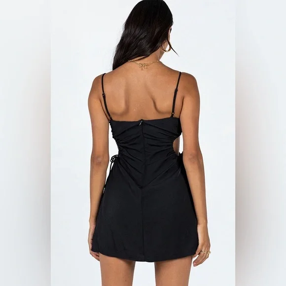 Princess Polly NWT Hazel Cut Out Mini Dress - Picture 2 of 3